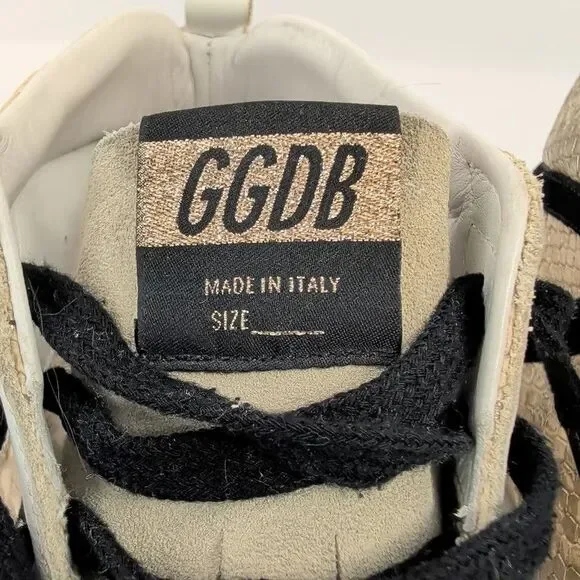 Golden Goose Midstar Private Edition LTD 01/276 Sneakers Snakeskin Womens Size - Picture 3 of 16